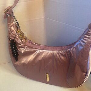 Thacker Zoe Hobo women's shoulder bag/purse, color rosewood/pink (NEW)